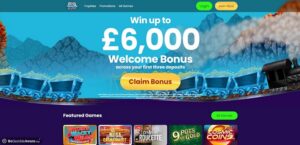 Lucky Cow Bingo sister sites Big Thunder Slots