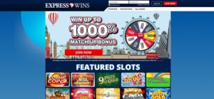 Express Wins sister sites homepage