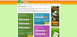 National Lottery sister sites Irish Lottery