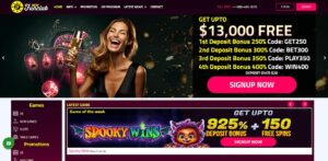 Funclub Casino sister sites homepage