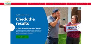 National Lottery sister sites Postcode Lottery
