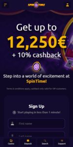 Spin Time mobile screenshot