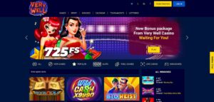 Kaboom Slots sister sites Very Well Casino