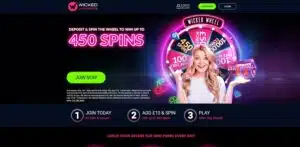 We Want Bingo sister sites Wicked Jackpots