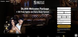 Big Dollar Casino sister sites homepage