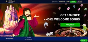 Royal Planet Casino sister sites homepage