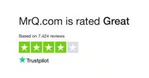Mr Q Trustpilot rating