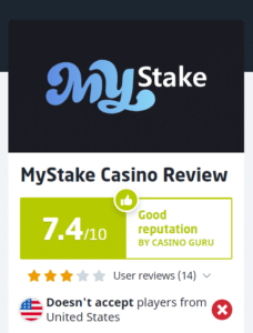MyStake CasinoGuru Review