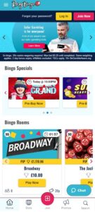 Rosy Bingo mobile screenshot