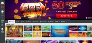 Dream Jackpot sister sites homepage