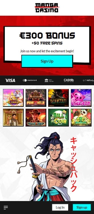 manga casino connexion