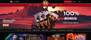 Nevada Win sister sites homepage