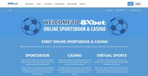 8XBet sister sites homepage