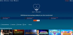 Bof Casino sister sites homepage