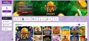 Park Lane Casino sister sites Royal Spinz