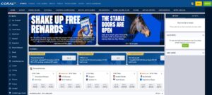 Coral sister sites homepage