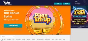 Betway sister sites Spin Casino