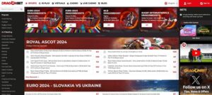 DragonBet sister sites homepage