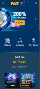 FatBet Casino mobile sister sites