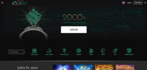 Gibson Casino sister sites Rockbet Casino