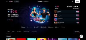 Irwin Casino sister sites Gizbo Casino