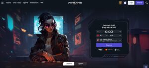 Winsane Casino sister sites homepage