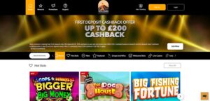 Casino Volcano sister sites homepage