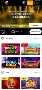 Casino Volcano sister sites mobile