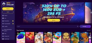 Playmoola sister sites Spin Stellar