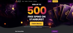 Bet Wright sister sites Ace Online Casino