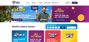 Lottomart sister sites Health Lottery