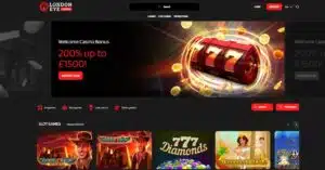 Luckywands sister sites London Eye Casino