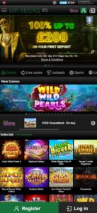 Mr Vegas sister sites mobile
