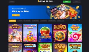 Royal Reels sister sites homepage