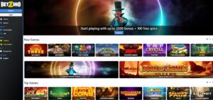 Page d'accueil de Betzino