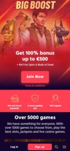 Big Boost sister sites mobile