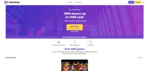 Big Boost sister sites Casino Days