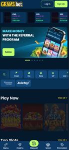 Grams Bet sister sites mobile