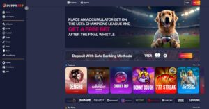 PuppyBet sister sites homepage