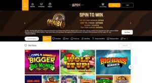 Tiger Spin sister sites homepage