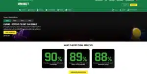 Unibet sister sites homepage