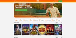 All Spins sister sites homepage