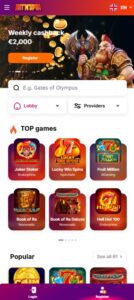 HitnSpin sister sites mobile
