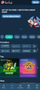 Koi Fortune sister sites mobile