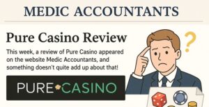 Pure Casino strange review