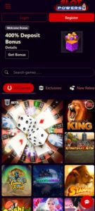 Slot Power sister sites mobile