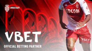 VBet AS Monaco partnership