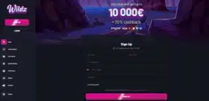 Wildz.io sister sites homepage