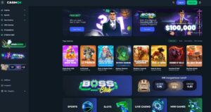CasinOK sister sites homepage