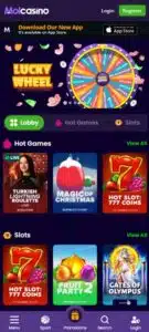 Mol Casino sister sites mobile
